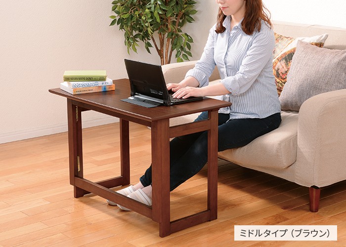 簡易机使用例：折りたたみテーブル